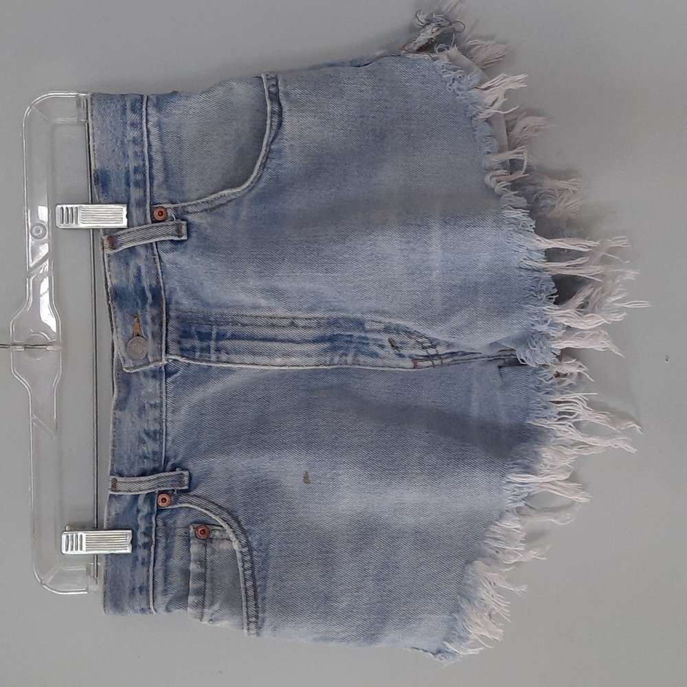 Levi Denim Cut Off Shorts Distressed S